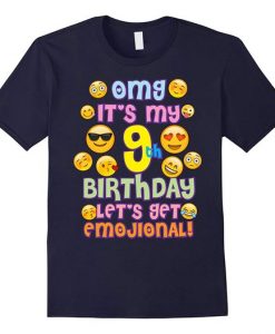 Emoji Birthday TShirt ER1N