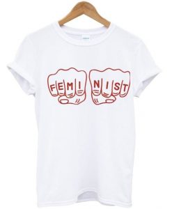 Feminist fists T-shirt EL28N