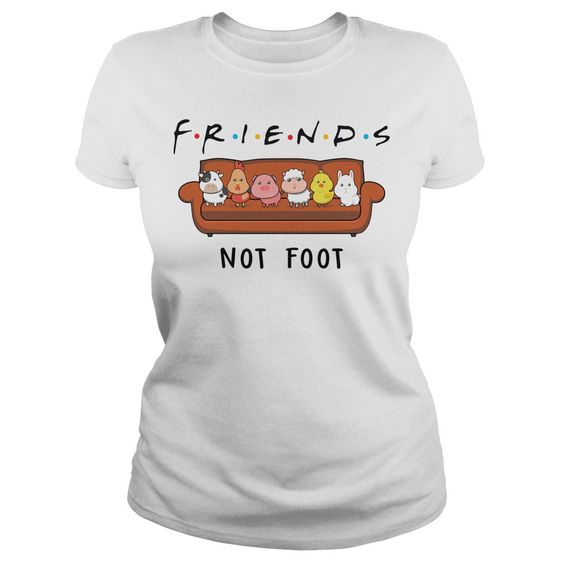 Friends Not Food T- shirt ER29N