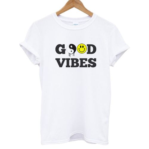 Good Vibes Smiley T shirt N8FD