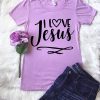 I love jesus t-shirt FD22N