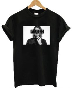 Kurt Cobain Faded T-shirt EL12N