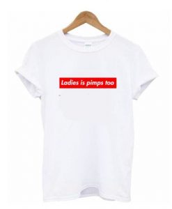Ladies Pimps Too T-Shirt AZ19N