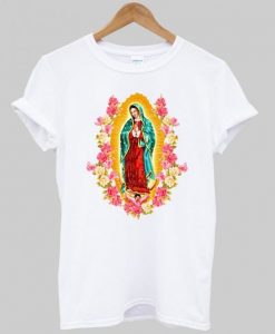 Mexican guadalupe t shirt N8FD