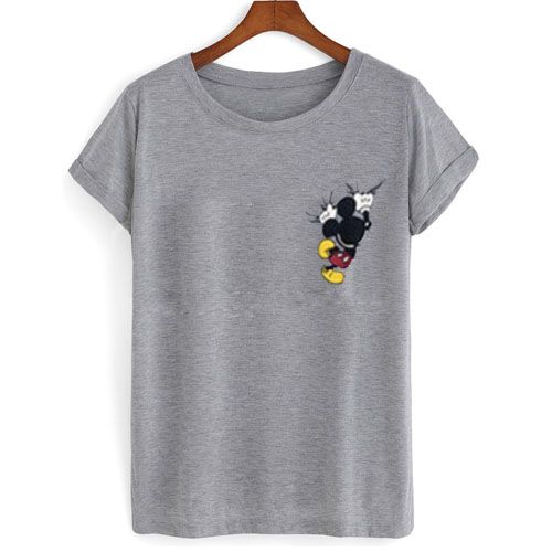 Mickey Mouse Climbing T shirt N8FD