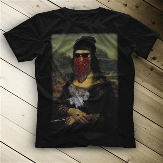 Mona Lisa Women T-shirt EL12N