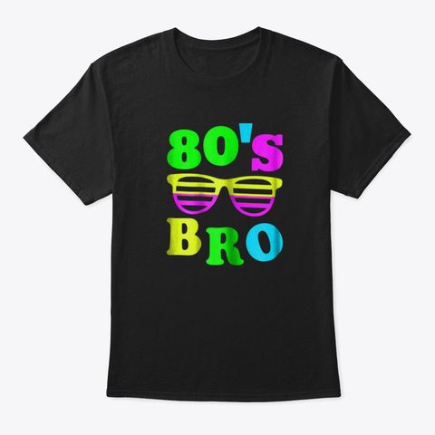 My 80s Bro Neon Tshirt EL2N