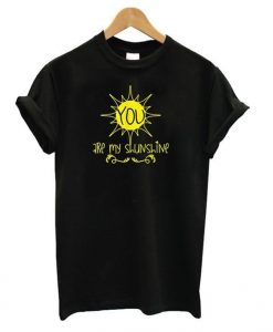 My Sunshine Black T-Shirt AZ19N