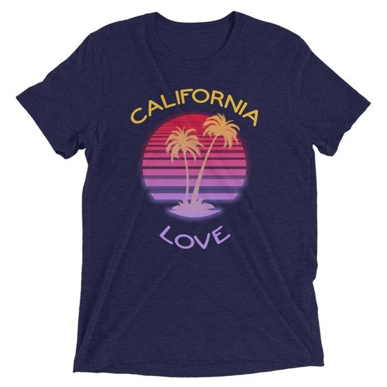 Neon California Love tshirt EL2N