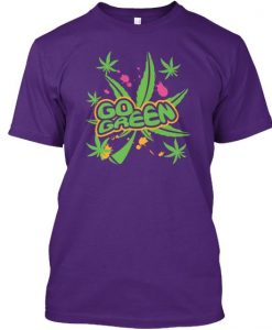Neon Pot Leaf T-Shirt EL2N