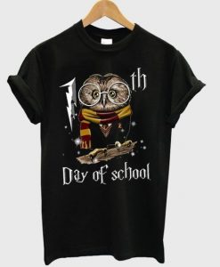 Owl 100th day of school t-shirt FD22N