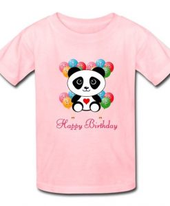 Panda Birthday T-Shirt E1N