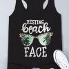 Resting Beach Face Tank Top EM29N