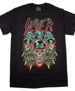 Slayer Rock Band T-Shirt EM29N