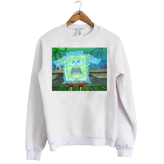 Spongebob Tear Sweatshirt N14VL