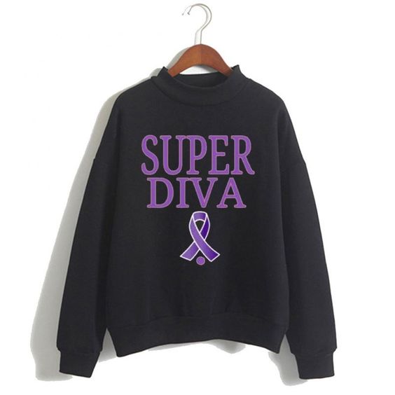 Super Diva Cancer Sweatshirt N14VL