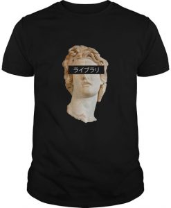 Vaporwave Roman Head T Shirt EL12N