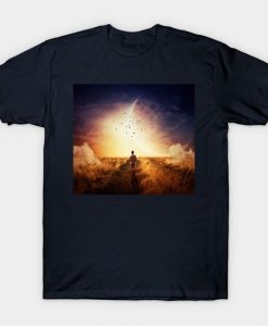 boy's cosmic walk T-Shirt FD4N