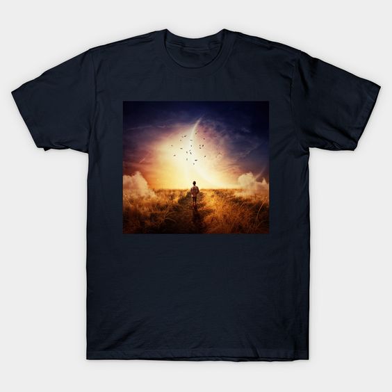 boy's cosmic walk T-Shirt FD4N
