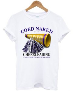 naked cheerleading t-shirt N21EV