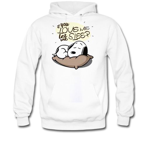 sleep Snoopy hoodie AI30N