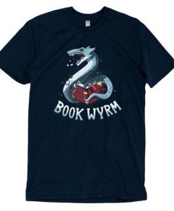 Book Wyrm - T-Shirt RS26D