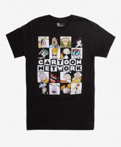 Cartoon Network Checkered T-Shirt VL5D
