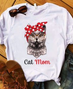 Cat Mom T-Shirt EM3D