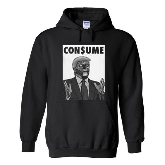 Consume trump hoodie ER2D