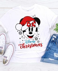 Disney Christmas Mickey T-Shirt VL6D