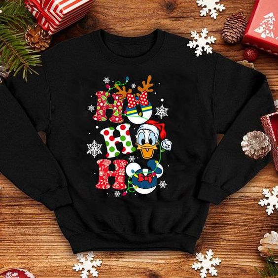 Donald Duck Christmas Sweatshirt D9EM