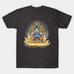 Gold Throne Tshirt EL24D