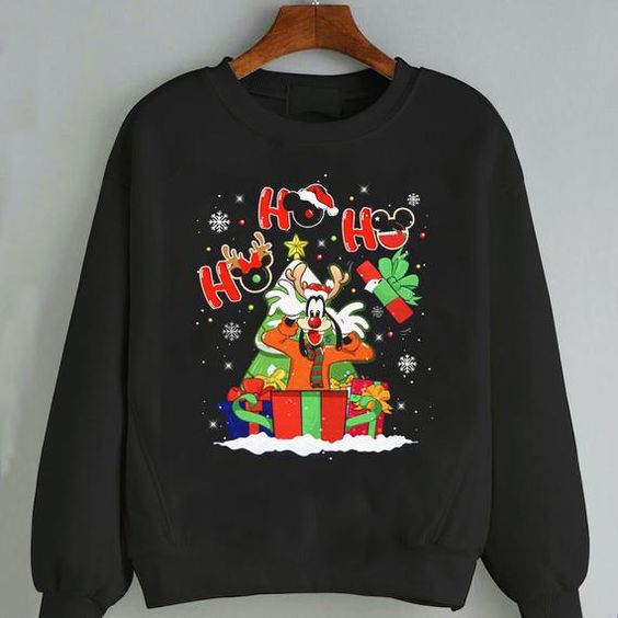 Goofy Christmas Sweatshirt EM3D