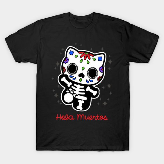 Hello Muertos Kitty T-Shirt VL24D