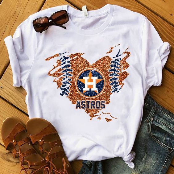 Houston Astros Baseball T-Shirt EM3D