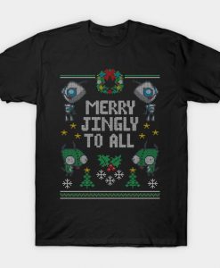 Merry Jingly Invader T-Shirt VL24D