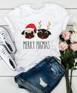 Merry Pugmas T-Shirt EM9D