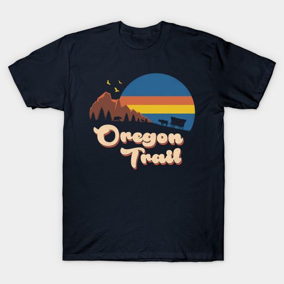Retro Oregon Trail T-Shirt NR30D