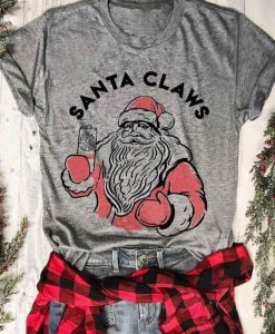 Santa Claws T-Shirt EM7D