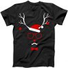 Santa Hat Antlers T-Shirt EM9D