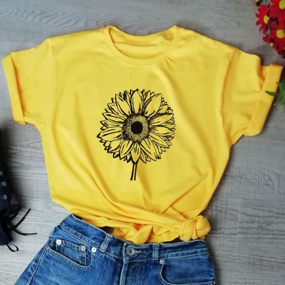 Sunflower T-Shirt EM3D