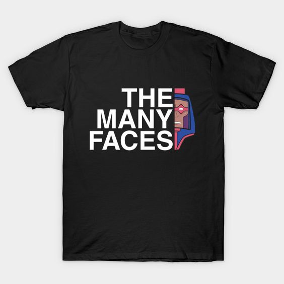 The Many Faces Tshirt EM27D
