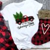 Truck Family Christmas Holiday T-shirt ER6D