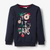 Weihnachtsprint Sweatshirt EM3D