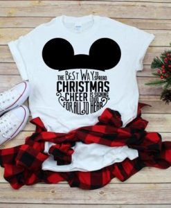 Women's Disney Christmas T-Shirt EM9D