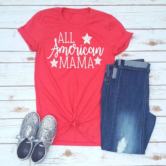 All American Mama T-Shirt ND27J0