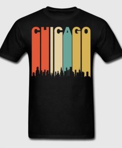 Chicago retro Tshirt SR3F0