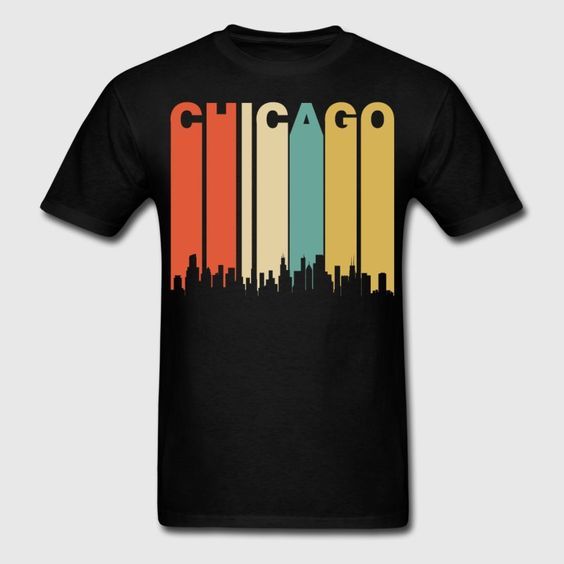 Chicago retro Tshirt SR3F0