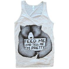 Feed Me And Tell Me Tank top TY29F0