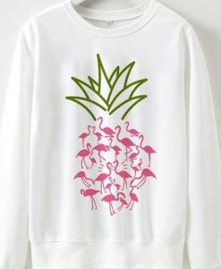 Flamingo Pineapple Sweatshirt EL10F0
